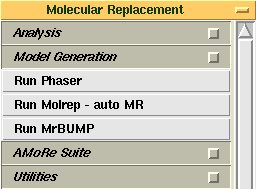 Molecular replacement module