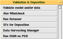 Validation and deposition module