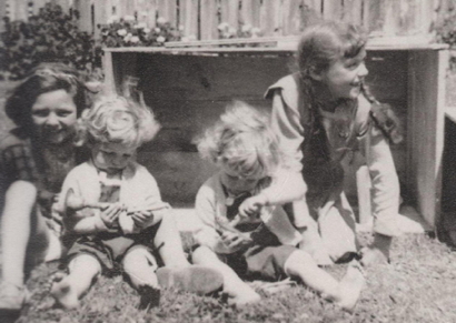 Guy and Maurice with Anne and Deidre