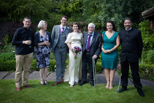 Tom and Karen's wedding